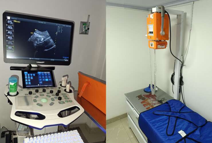 Ecografía y Radiografía